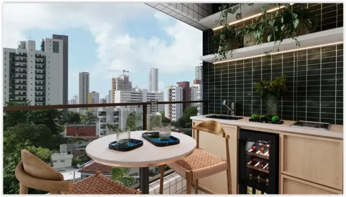 Imóvel para venda tem 49 metros quadrados com 2 quartos em Casa Amarela - Recife - PE