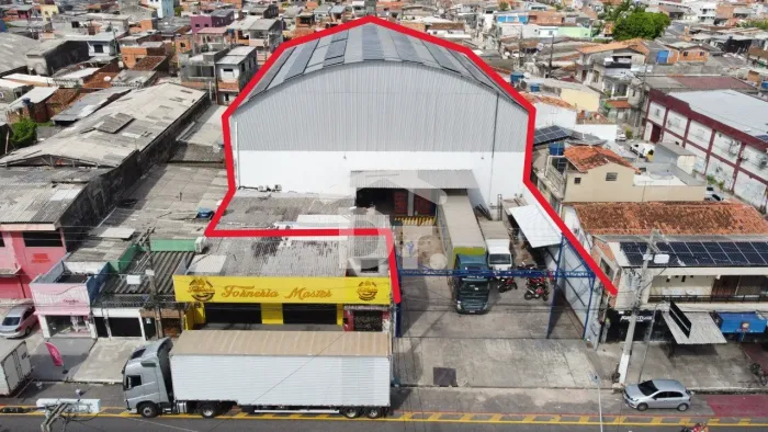 Galpão Comercial para Locação em Belém-PA, Bairro Guamá, 1.000 m² de Área Disponível!