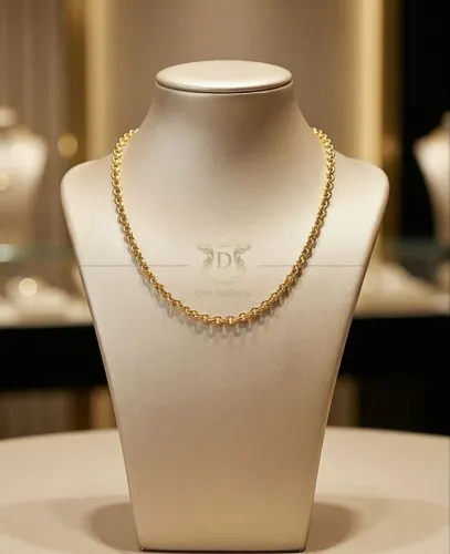 Corrente Elo Português em Ouro 18k 750