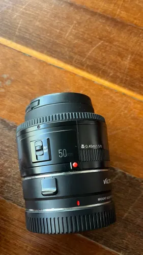 Lente 50mm Yongnuo para Canon