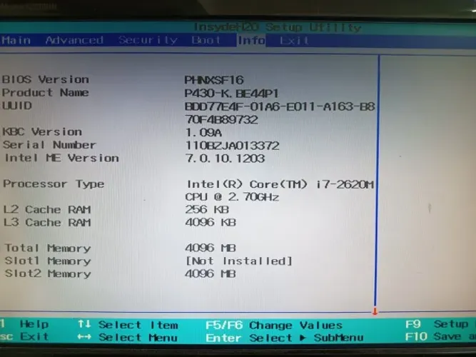 Notebook Lg - Peças - processador i7 - Usado