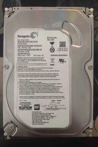 HD SEAGATE 500GB DESKTOP