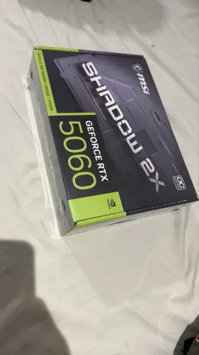 RTX 5060 8gb MSI Shadow 2x Lacrada!