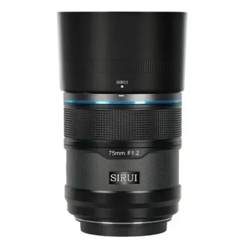 Lente Sirui Sniper 75mm f/1.2 AF para Sony- Nova na caixa!
