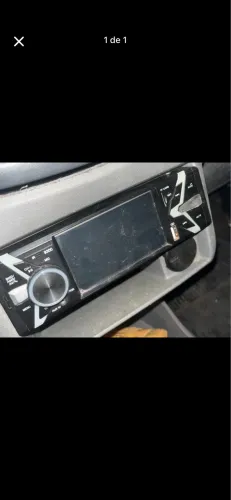 Central multimídia automotiva 9300 Bluetooth USB tela retrátil 