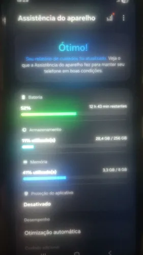 vende-se celular a15 256 de memória todo funcionando só tá só sem a tampa do fundo