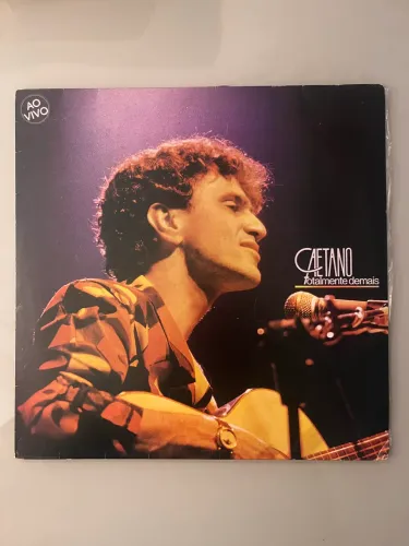 LP Caetano Veloso Totalmente Demais 1985