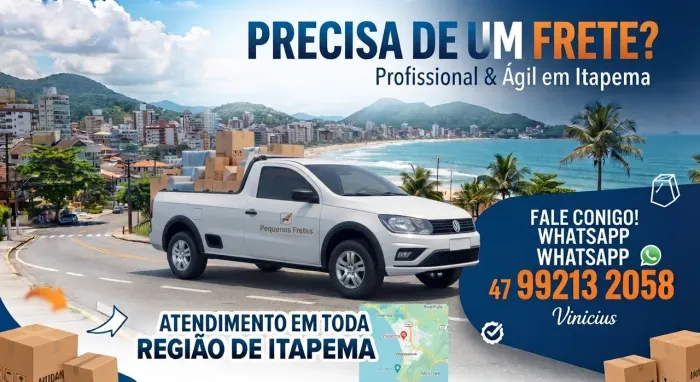 Transportes, fretes e pequenas mudanças