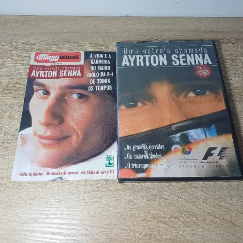 DVD Uma Estrela Chamada Ayrton Senna