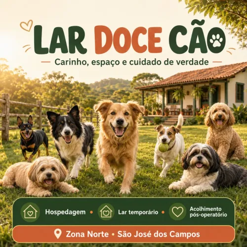 Lar temporário para cães