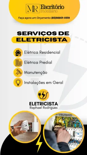 Eletricista residencial e comercial