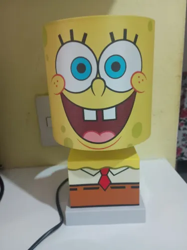 Abajur Bob esponja 