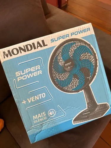 Ventilador Mondial Super Power - Forte e Silencioso