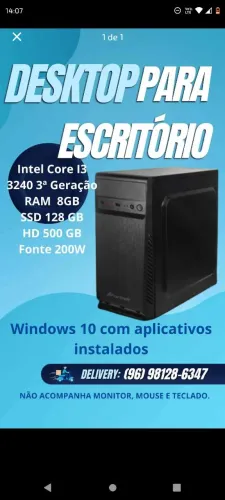 Computador para escritório PROMOÇÃO