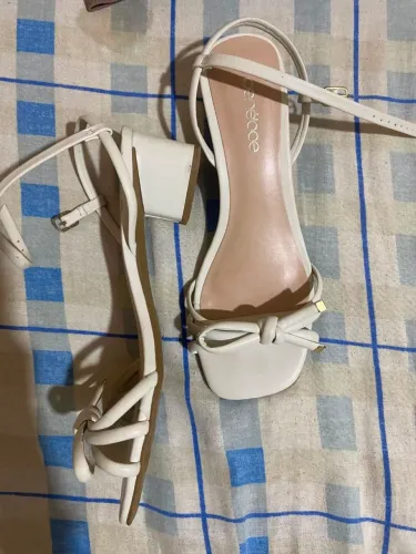 Sandalia salto novo
