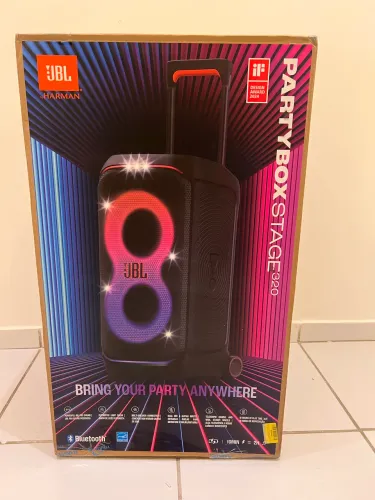 JBL PartyBox Stage 320 Original Lacrada | Nota Fiscal