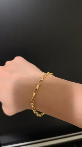 Pulseira moeda antiga