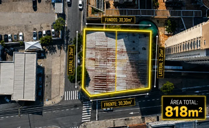 Salão Comercial para Locação, 818m² - Centro, Santo André/SP.