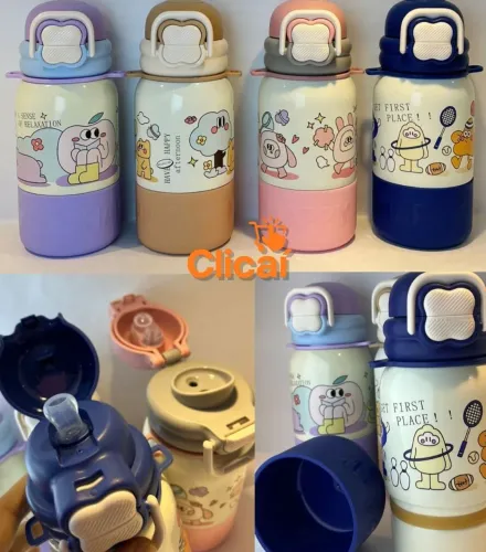 Garrafa térmica infantil 520ml