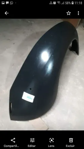 Paralama traseiro direito para Fusca