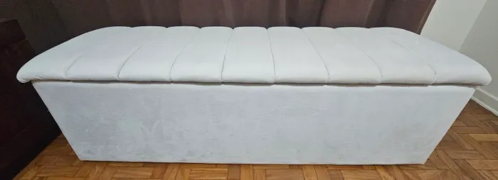 Baú Estofado para Pé de Cama