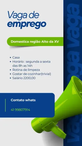 Domestica 6h diária 