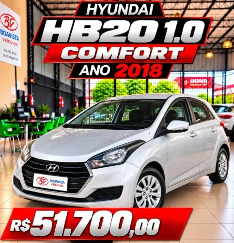 Hyundai HB20 Comf./c.plus/c.style 1.0 Flex 12V 2018