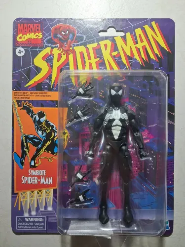 [LACRADO] Marvel legends homem aranha traje simbionte retro