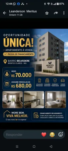 Apartamento no bairro Belvedere -