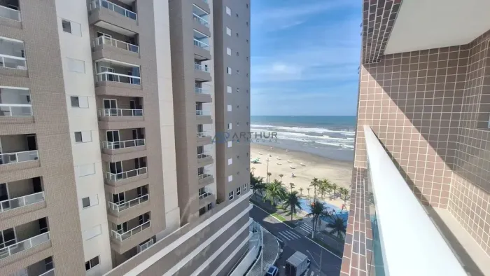 Apartamento 2 dorm. à venda em Praia Grande no bairro Jardim Real com Vista Mar