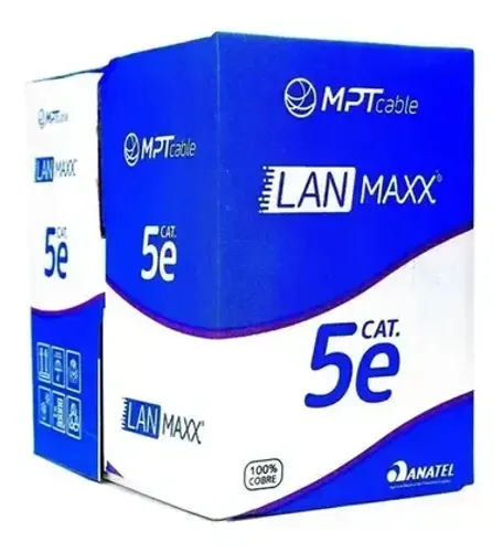 Cabo de Rede MPT CAT5E 305MT temos varios modelos disponiveis