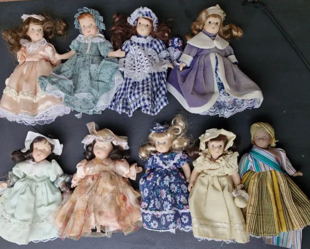 Coleção de Bonecas porcelana 