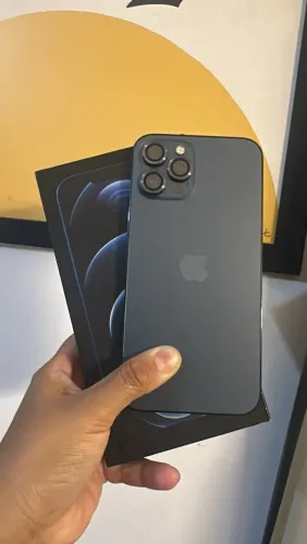IPHONE 12 PRO MAX CAIXA E NOTA