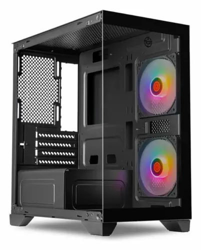 Gabinete gamer tgt target gladiador com 2 fans