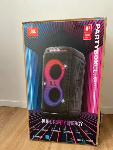 Caixa de som JBL Partybox Club 120 Preta
