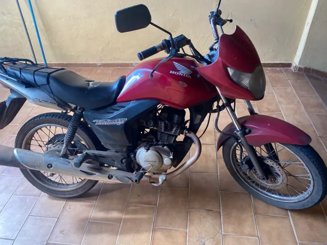 Honda Titan 150 2009 Vermelha - Funcionando - R$ 5.500