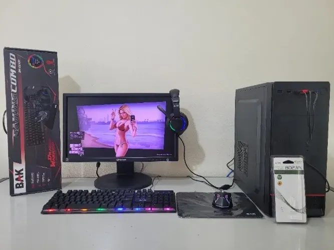 PC GAMER COMPLETO, GTA 5 JÁ INSTALADO