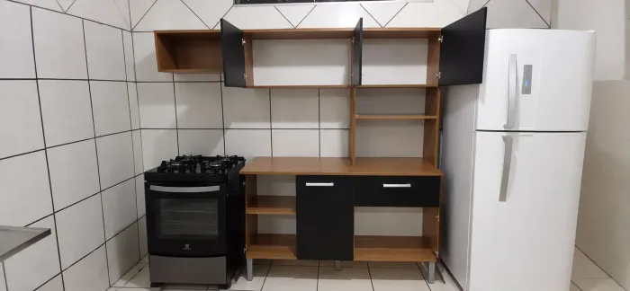 Armário de cozinha compacta 196cm