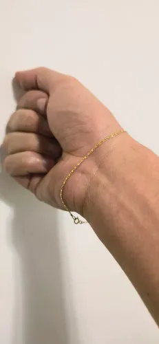 Pulseira de ouro 18k