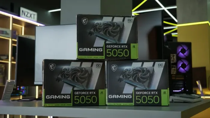 Placa de Vídeo RTX 5050 8GB MSI Gaming OC por R$ 2.299,00