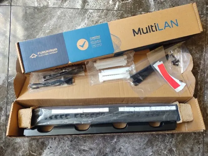 Patch Panel 24 Portas Cat6 Multilan Furukawa
