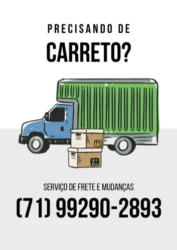 Carreto e frete de bongo 