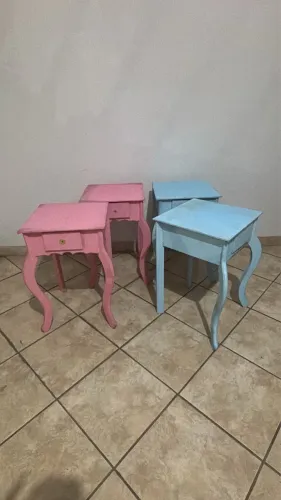 Mesinhas decorativas de MDF