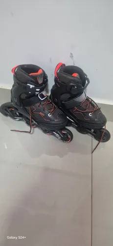 Patins Roller Line, com todos assessóriospara proteção!!!
