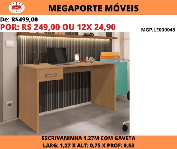 ESCRIVANINHA - MESA DE COMPUTADOR 