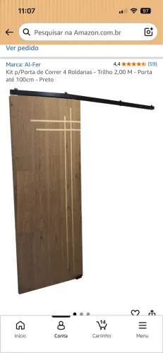 Trilho de porta