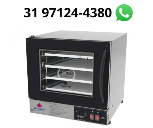 Forno Turbo Elétrico Fast Oven 4 Assadeiras 127V