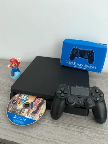 Ps4 Slim 1 TB completinho impecavel