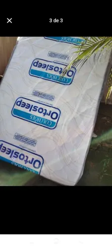 Colchão casal molas ensacadas individualmente espuma d28 25cm