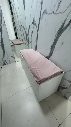 Banco com estofado